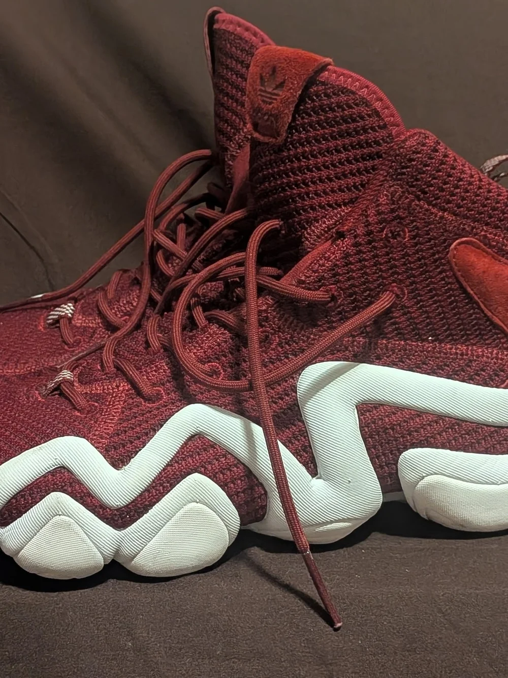 adidas bold burgundy
